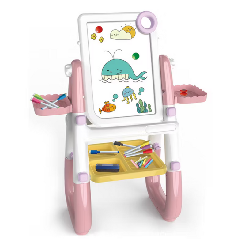 TABLERO CON SOPORTE 3 EN 1 ¡DIVERSIÓN Y APRENDIZAJE EN UNO! YM2213A MUNBE