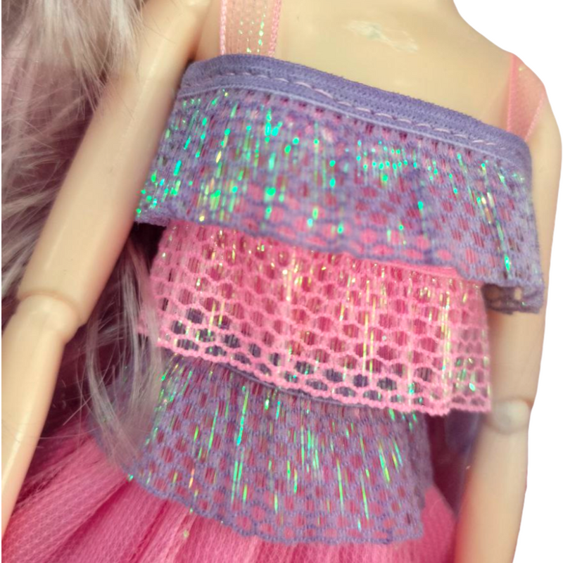 MUÑECA FASHION VESTIDO PS2306-2 MUNBE