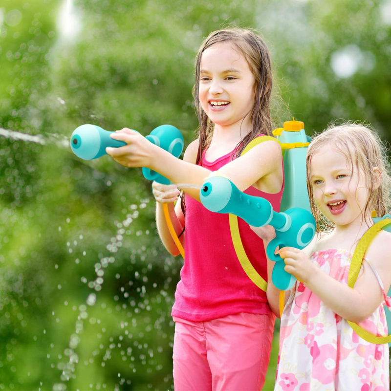 PISTOLA + MOCHILA DE AGUA ¡SET ACUATICO PARA DIVERSIÓN SIN LÍMITES! 619Y MUNBE