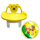 SILLA COMEDOR INFANTIL ACOLCHADA CON BANDEJA EXTRAÍBLE XL-009-B MUNBE
