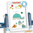 TABLERO CON SOPORTE 3 EN 1 ¡DIVERSIÓN Y APRENDIZAJE EN UNO! YM2213 MUNBE