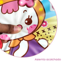 SILLA COMEDOR INFANTIL ACOLCHADA CON BANDEJA EXTRAÍBLE XL-009-B MUNBE