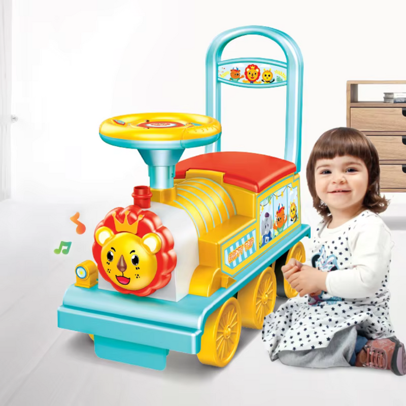 CARRO TREN CON LUZ Y SONIDO ¡REGALO PERFECTO PARA NAVIDAD! 2019666 MUNBE