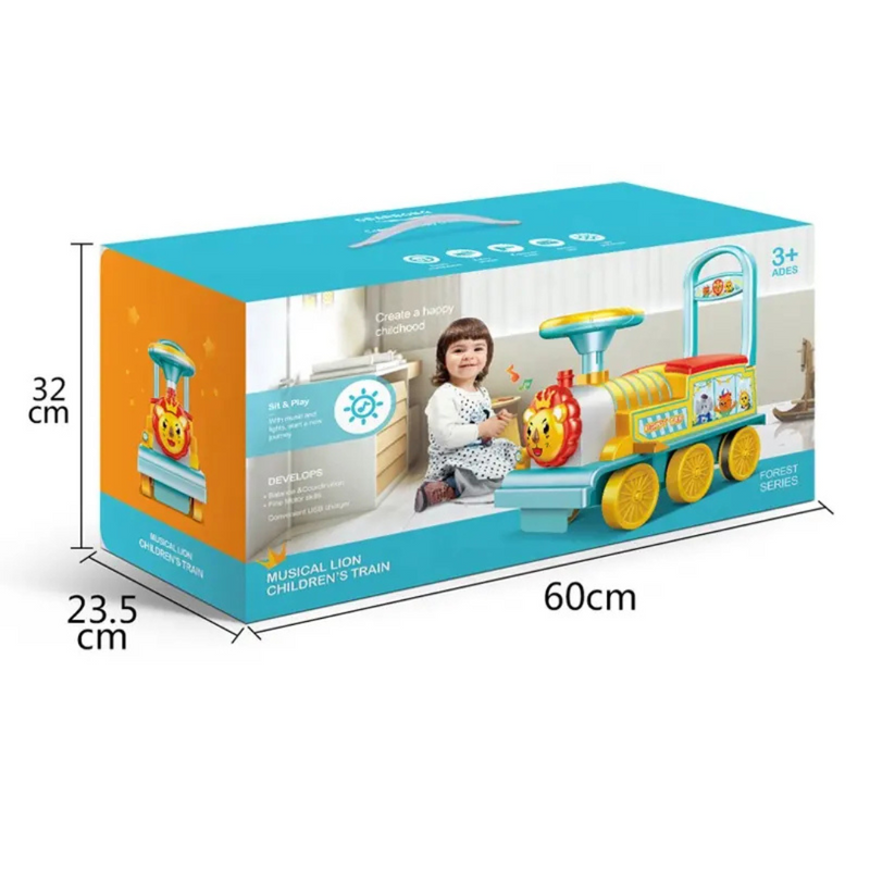 CARRO TREN CON LUZ Y SONIDO ¡REGALO PERFECTO PARA NAVIDAD! 2019666 MUNBE