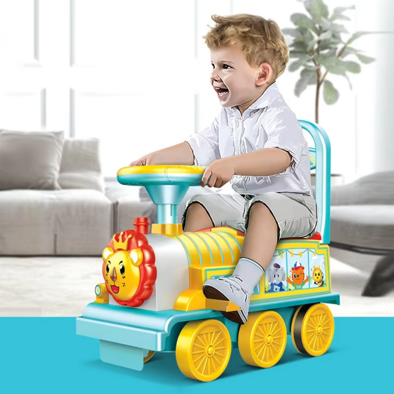 CARRO TREN CON LUZ Y SONIDO ¡REGALO PERFECTO PARA NAVIDAD! 2019666 MUNBE