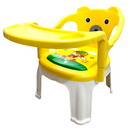 SILLA COMEDOR INFANTIL ACOLCHADA CON BANDEJA EXTRAÍBLE XL-009-B MUNBE