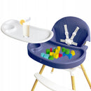 SILLA COMEDOR MADERA 301AH-868 BABY KAYS AZUL TURQUÍ
