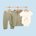 CONJUNTO 3 PIEZAS BEBE NIÑO 10910 FOR BABY
