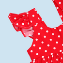 VESTIDO NIÑA 2028 ROJO CRECIENDO BABY