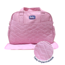 BOLSO PAÑALERA 1087 MUNBE ROSADO