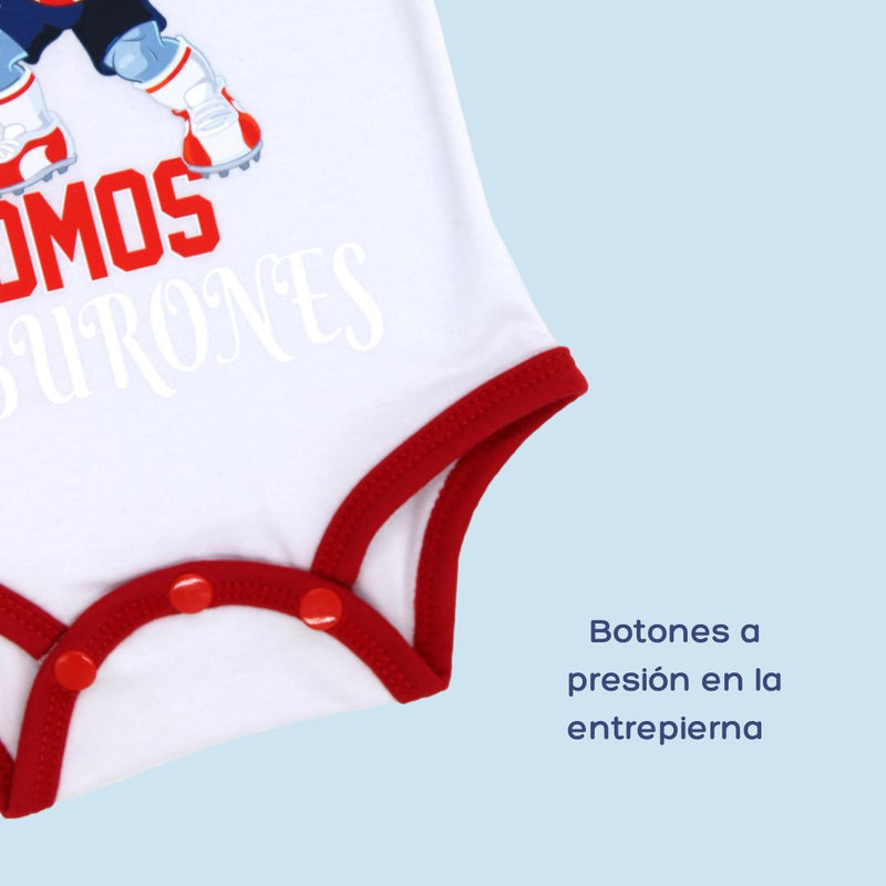 BODY SOMOS TIBURONES 1035 CRECIENDO BABY