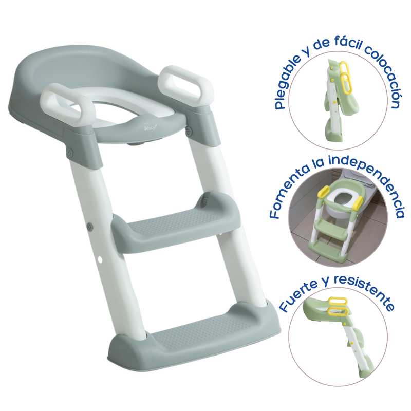 BACINILLA CON ESCALERA - EB903-1 EBABY