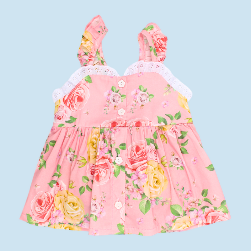 VESTIDO ASOLEADOR NIÑA 2007 CRECIENDO BABY