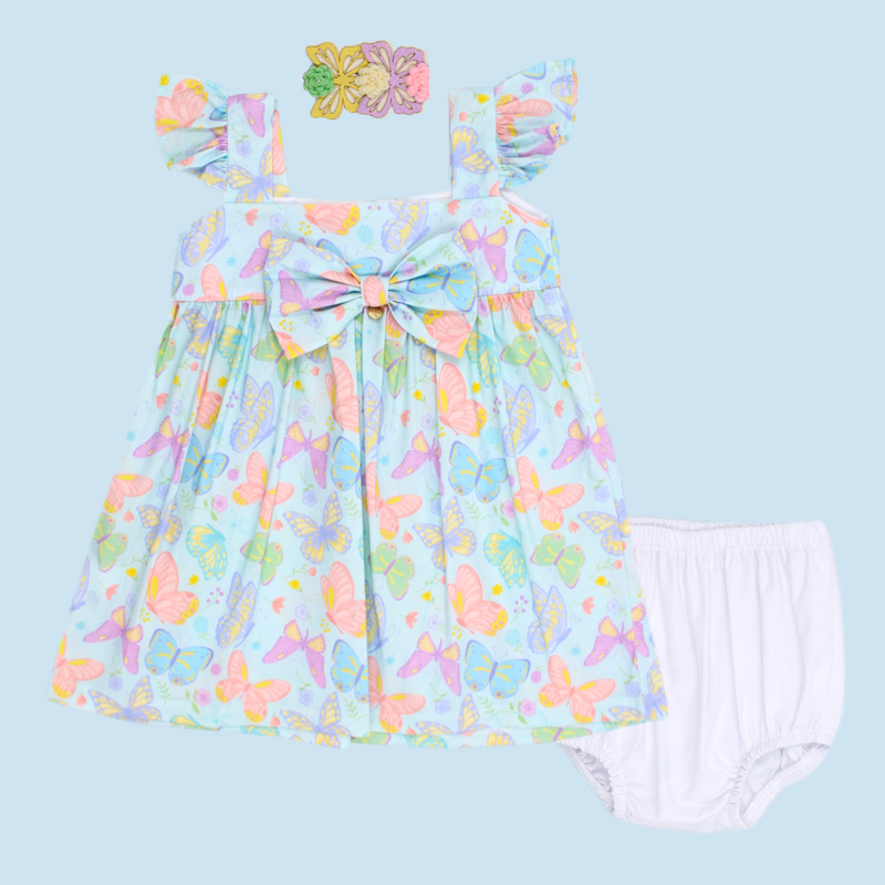 VESTIDO NIÑA 2029 CRECIENDO BABY