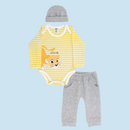 CONJUNTO X3 PZS BEBE NIÑO 10784 FOR BABY