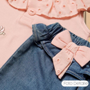 CONJUNTO SHORT BEBÉ NIÑA 50120 FOR BABY