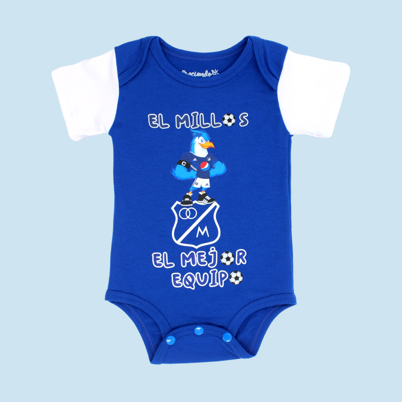 BODY MILLOS MEJOR EQUIPO 1033 CRECIENDO BABY