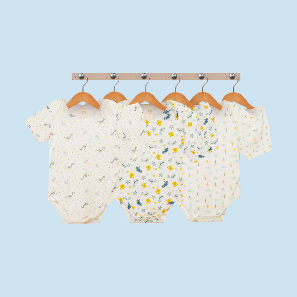 SETS X3 BODYS + SHORT 11036 FOR BABY