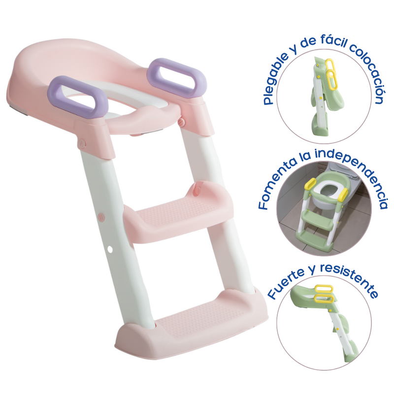 BACINILLA CON ESCALERA - EB903-1 EBABY