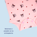 BODY JIRAFA CORAZON TIRAS 1054 CRECIENDO BABY