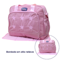 BOLSO PAÑALERA 084 MUNBE ROSADO