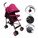 COCHE PASEADOR 808D CURITY ROSADO
