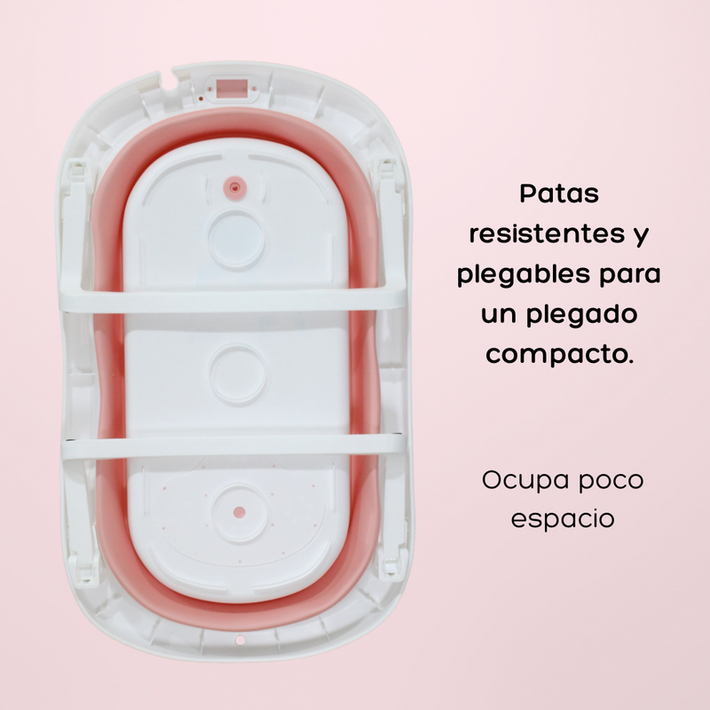 BAÑERA PLEGABLE ESTAMPADA, GOMA DE ALTA RESISTENCIA 190 MUNBE