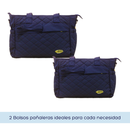 BOLSO PAÑALERA 3 PIEZAS 82302 MUNBE TURQUI