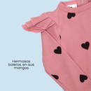 BODY MANGA LARGA CORAZONES 24168 BABY DANTS