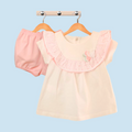 CONJUNTO SHORT NIÑA 50225 FOR BABY