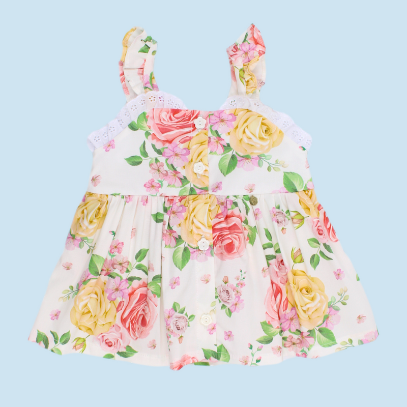 VESTIDO ASOLEADOR NIÑA 2007 CRECIENDO BABY