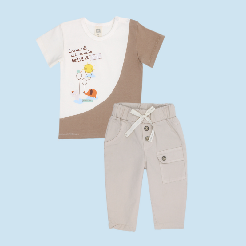 CONJUNTO PANTALON NIÑO 50101 FOR BABY