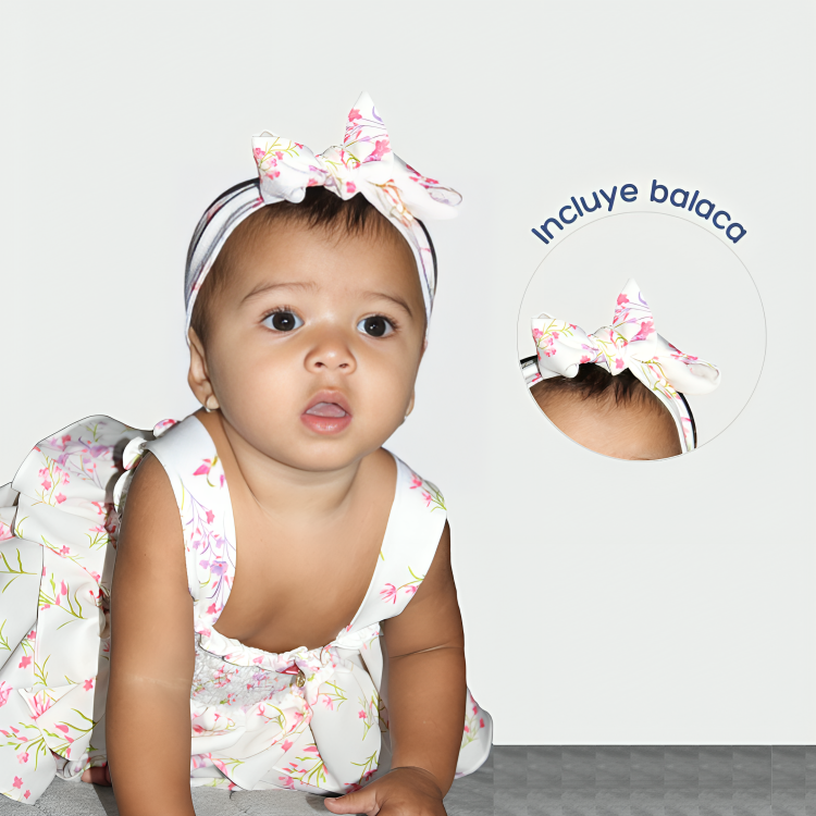 ASOLEADOR FLORES 2032 BLANCO CRECIENDO BABY