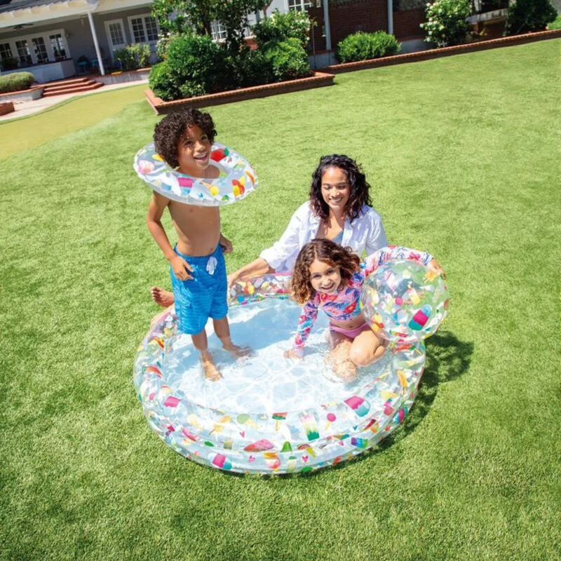 PISCINA + PELOTA + FLOTADOR 59460 BABY KAYS