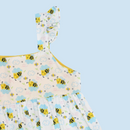 VESTIDO ABEJAS +PAVA 2091 CRECIENDO BABY