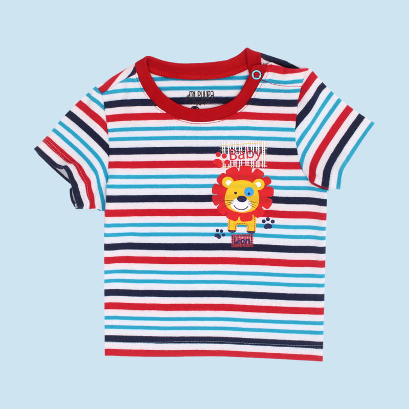 CAMISETA NIÑO RAYAS 3144 MI PUPA