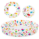 PISCINA + PELOTA + FLOTADOR 59460 BABY KAYS
