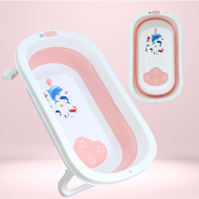 BAÑERA PLEGABLE ESTAMPADA, GOMA DE ALTA RESISTENCIA 190 MUNBE