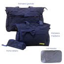 BOLSO PAÑALERA 3 PIEZAS 82302 MUNBE TURQUI