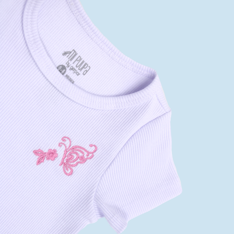 BODY BEBE NIÑA MC 3362 MI PUPA