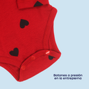 BODY MANGA LARGA CORAZONES 24169 BABY DANTS