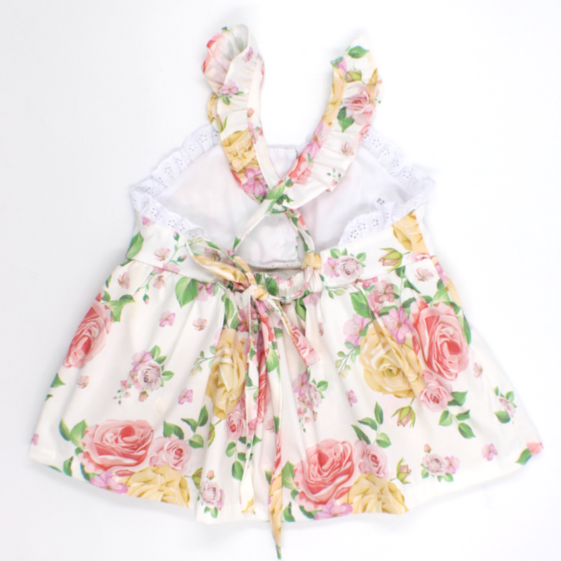 VESTIDO ASOLEADOR NIÑA 2007 CRECIENDO BABY