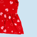 VESTIDO + CUCO CORAZÓN 1101 CRECIENDO BABY