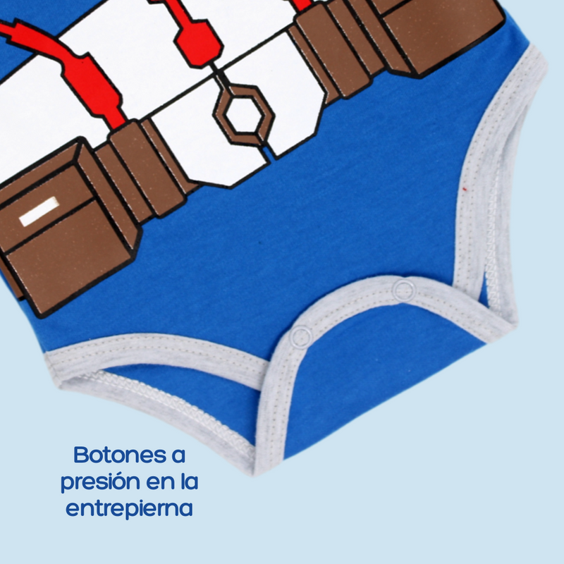 BODY CAPITÁN AMÉRICA 4801 FASHION KIDS