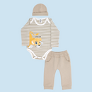 CONJUNTO X3 PZS BEBE NIÑO 10784 FOR BABY