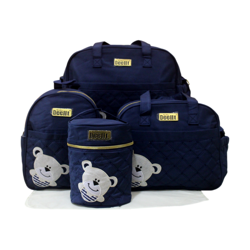 BOLSO PAÑALERA 4PZS 82309 MUNBE