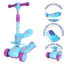 SCOOTER N-611Z DIVERSIÓN Y SEGURIDAD EN CADA PASEO SK-8102 MUNBE AZUL