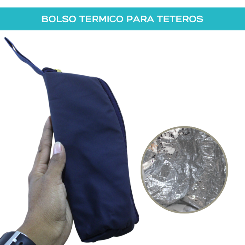 BOLSO PAÑALERA 3 PIEZAS 82302 MUNBE TURQUI