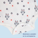 BODY CONEJO FLOR TIRAS 1056 CRECIENDO BABY