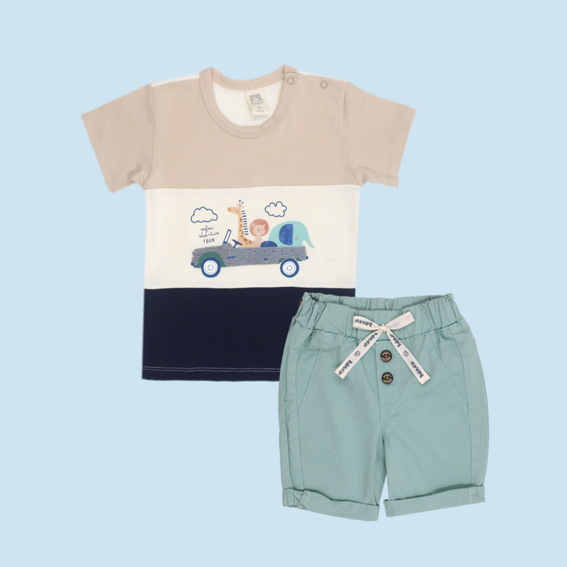 CONJUNTO BERMUDA NIÑO 50135 FOR BABY